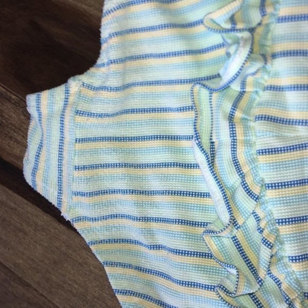 Florence Eiseman Green/Yellow Swim Suit 3T GUC‎ - Picture 6 of 11